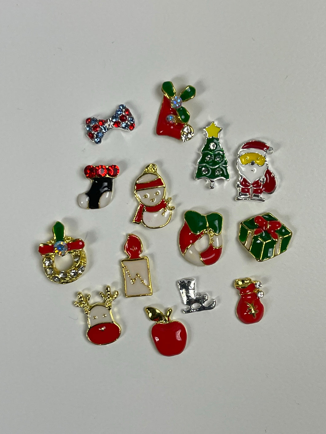 Assorted Christmas Alloy Charms