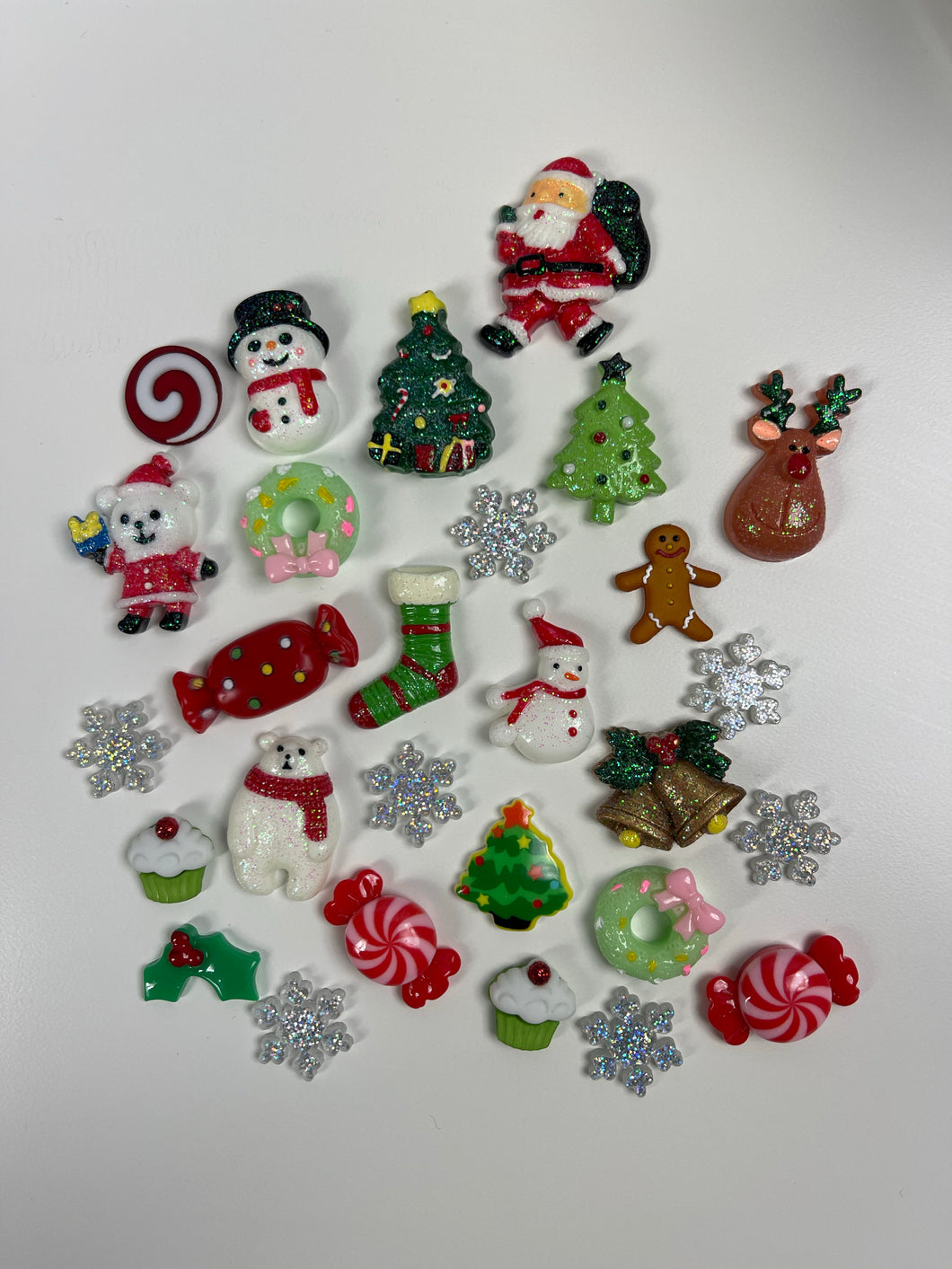 Assorted Christmas Kawaii Charms